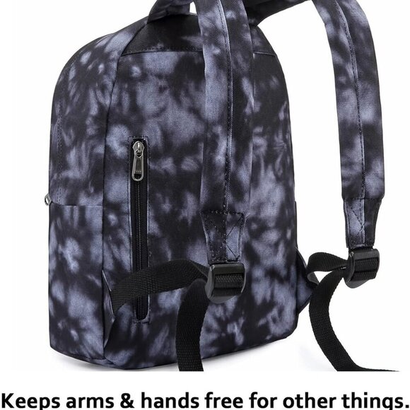 Mini Backpack Womens Water-Resistant Patterned Small Travel Organizer
